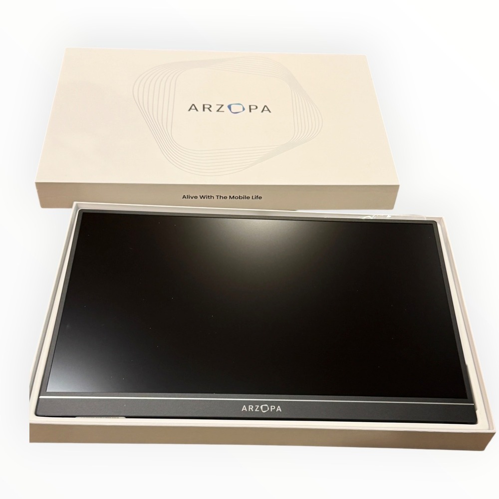 Arzopa Portable Monitor Unisex 16.1" Black New Z1FC 144Hz Mobile Display